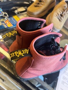 Canvas High-Top Boots